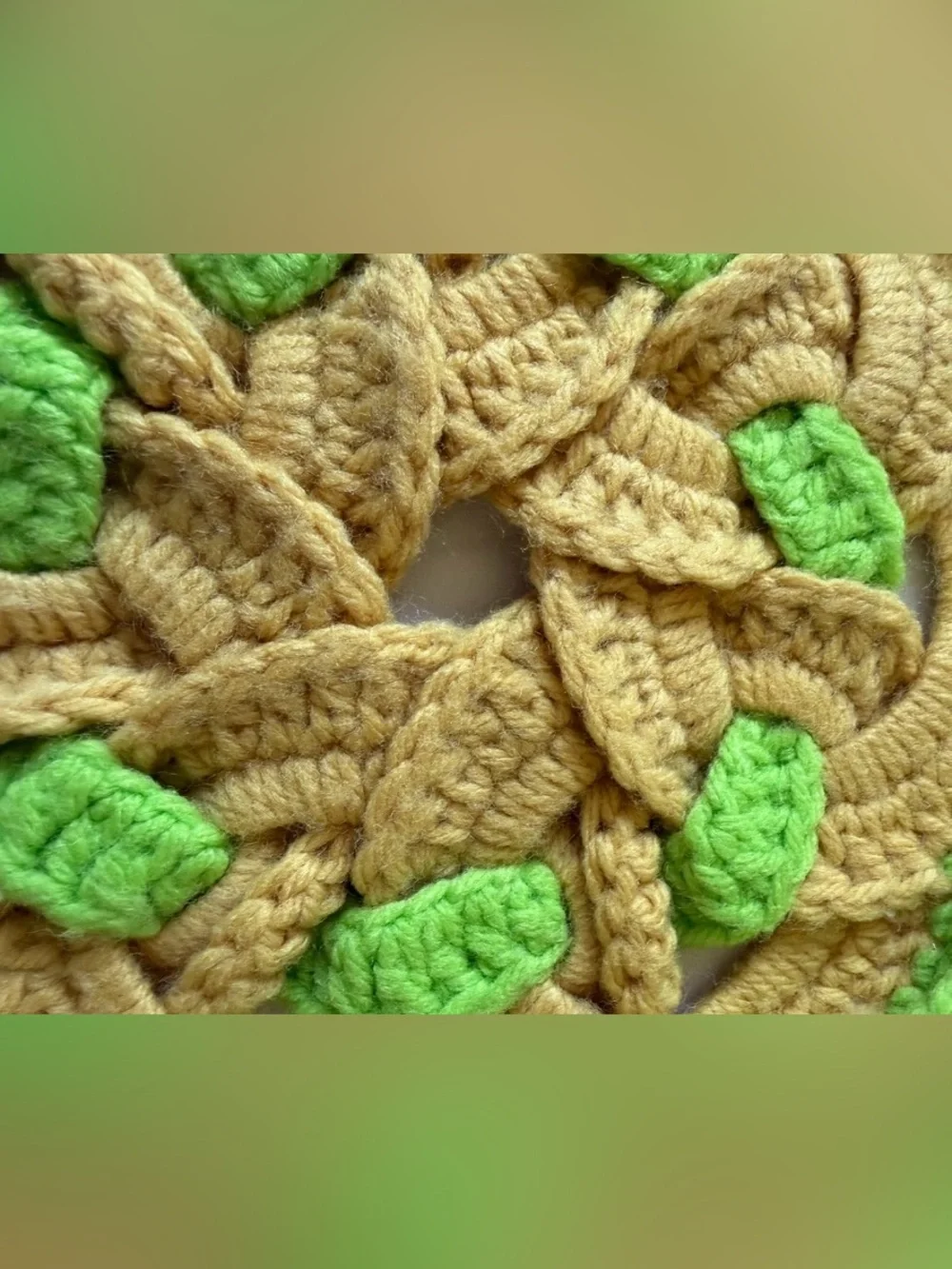 Vintage Handmade Crochet Potholder Hot Pad Trivet Lot of 3 Grandmacore Rainbow